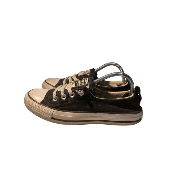 Converse Womens size 7 CT All Star Shoreline 537081F Black canvas  Sneaker Shoes - Picture 3 of 8